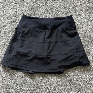 Lululemon Pace Rival Skirt Black Size 2